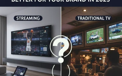 Streaming vs Traditional TV Sports Advertising: Which Is Better For Your Brand in 2025?