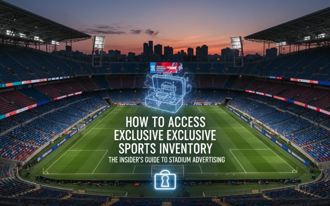 How to Access Exclusive Sports Inventory: The Insider's Guide to Stadium Advertising