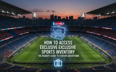 How to Access Exclusive Sports Inventory: The Insider's Guide to Stadium Advertising